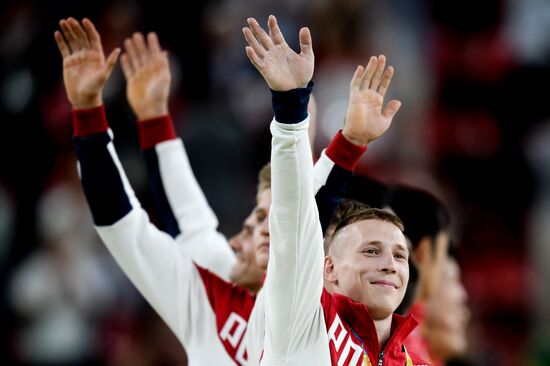 2016 Summer Olympics. Artistic gymnastics. All-around competition