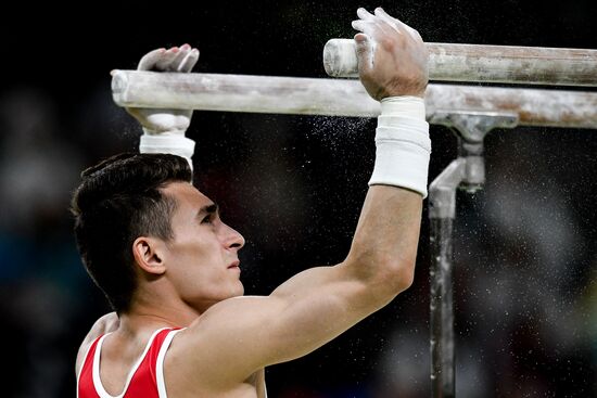 2016 Summer Olympics. Artistic gymnastics. All-around competition