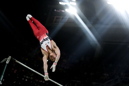 Olympics 2016. Artistic gymnastics. Men. All-around competition