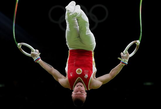 Olympics 2016. Artistic gymnastics. Men. All-around competition