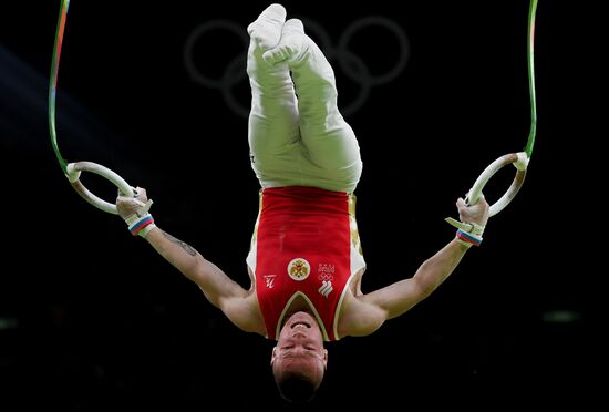 Olympics 2016. Artistic gymnastics. Men. All-around competition