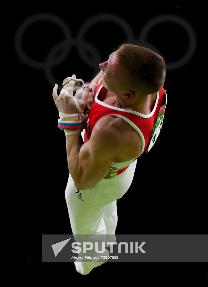 Olympics 2016. Artistic gymnastics. Men. All-around competition