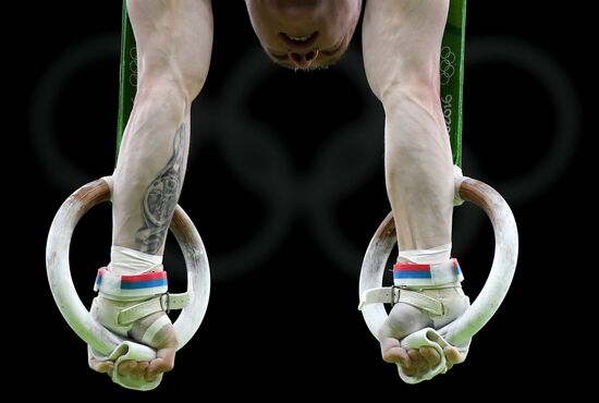Olympics 2016. Artistic gymnastics. Men. All-around competition
