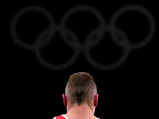 2016 Summer Olympics. Artistic gymnastics. All-around competition