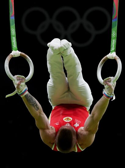 2016 Summer Olympics. Artistic gymnastics. All-around competition
