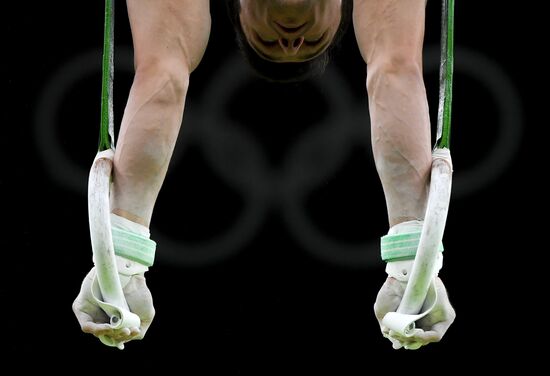 2016 Summer Olympics. Artistic gymnastics. All-around competition