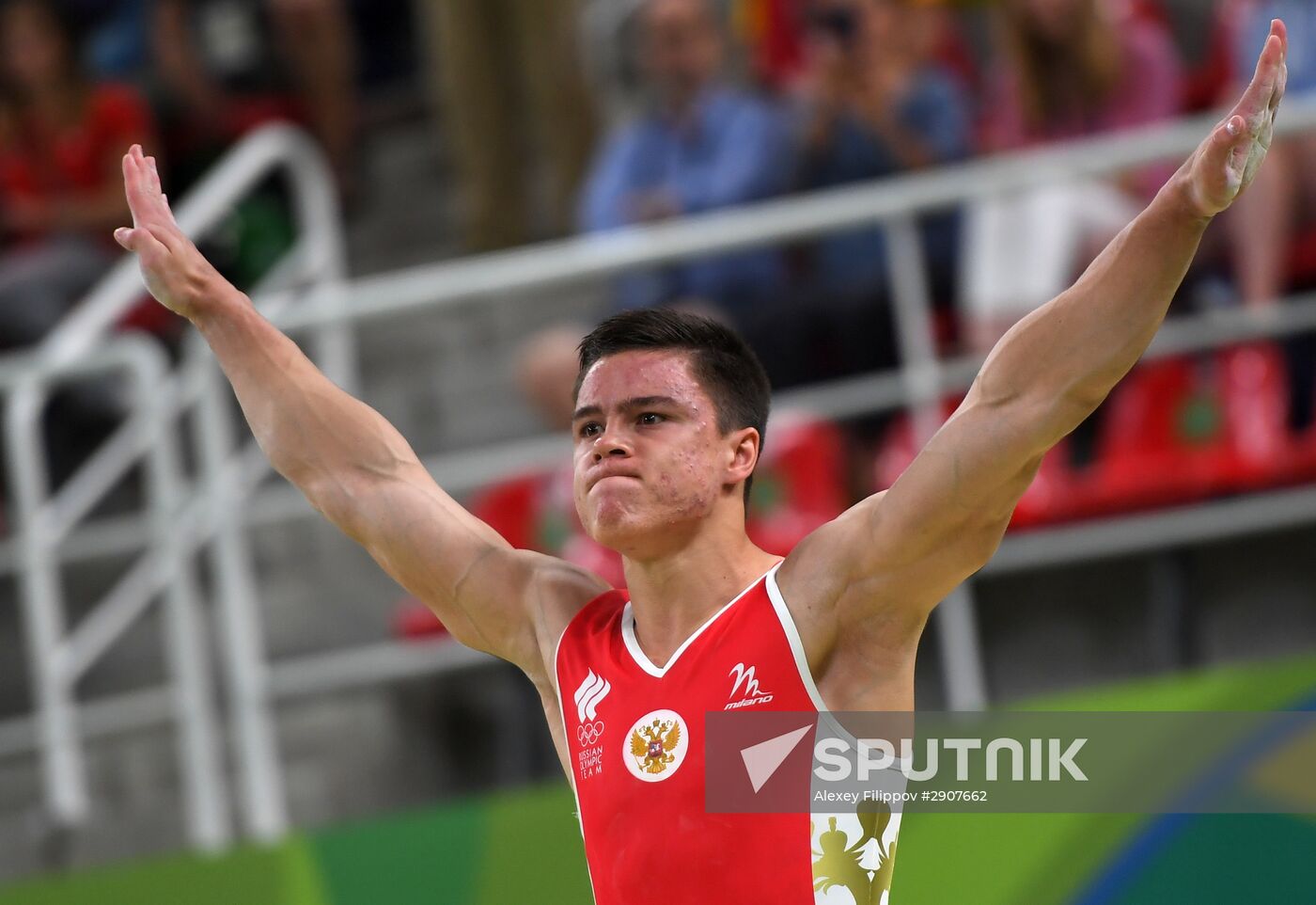 2016 Summer Olympics. Artistic gymnastics. All-around competition