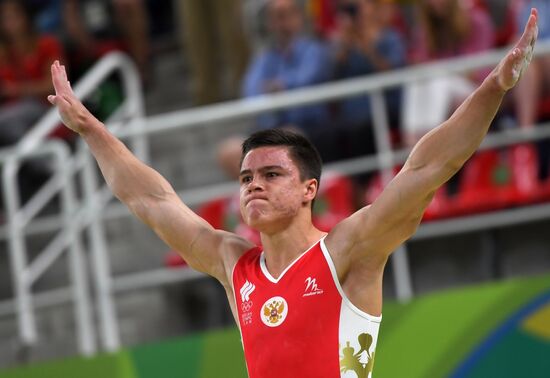 2016 Summer Olympics. Artistic gymnastics. All-around competition