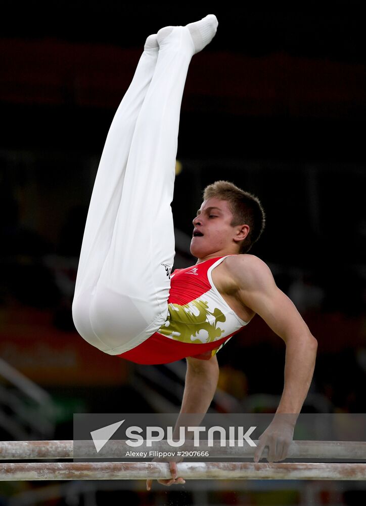 2016 Summer Olympics. Artistic gymnastics. All-around competition