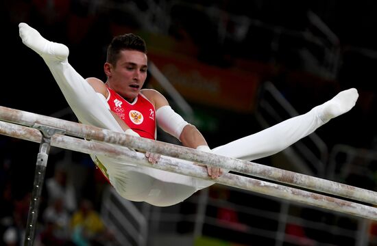 2016 Summer Olympics. Artistic gymnastics. All-around competition