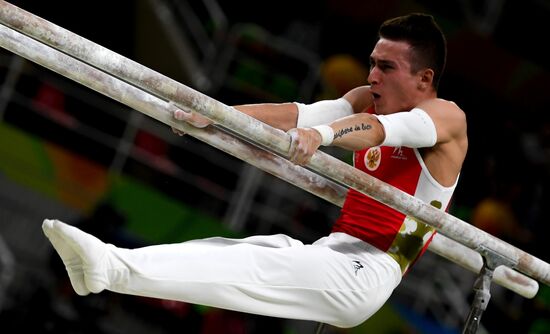 2016 Summer Olympics. Artistic gymnastics. All-around competition