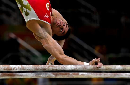 2016 Summer Olympics. Artistic gymnastics. All-around competition