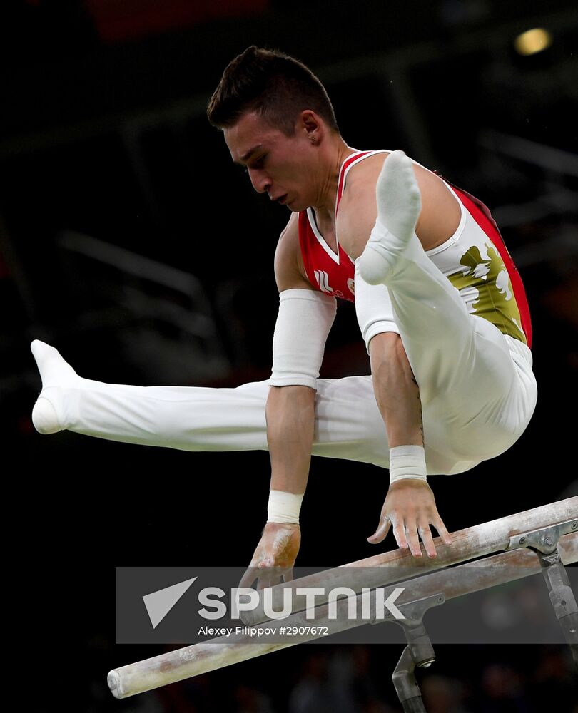 2016 Summer Olympics. Artistic gymnastics. All-around competition