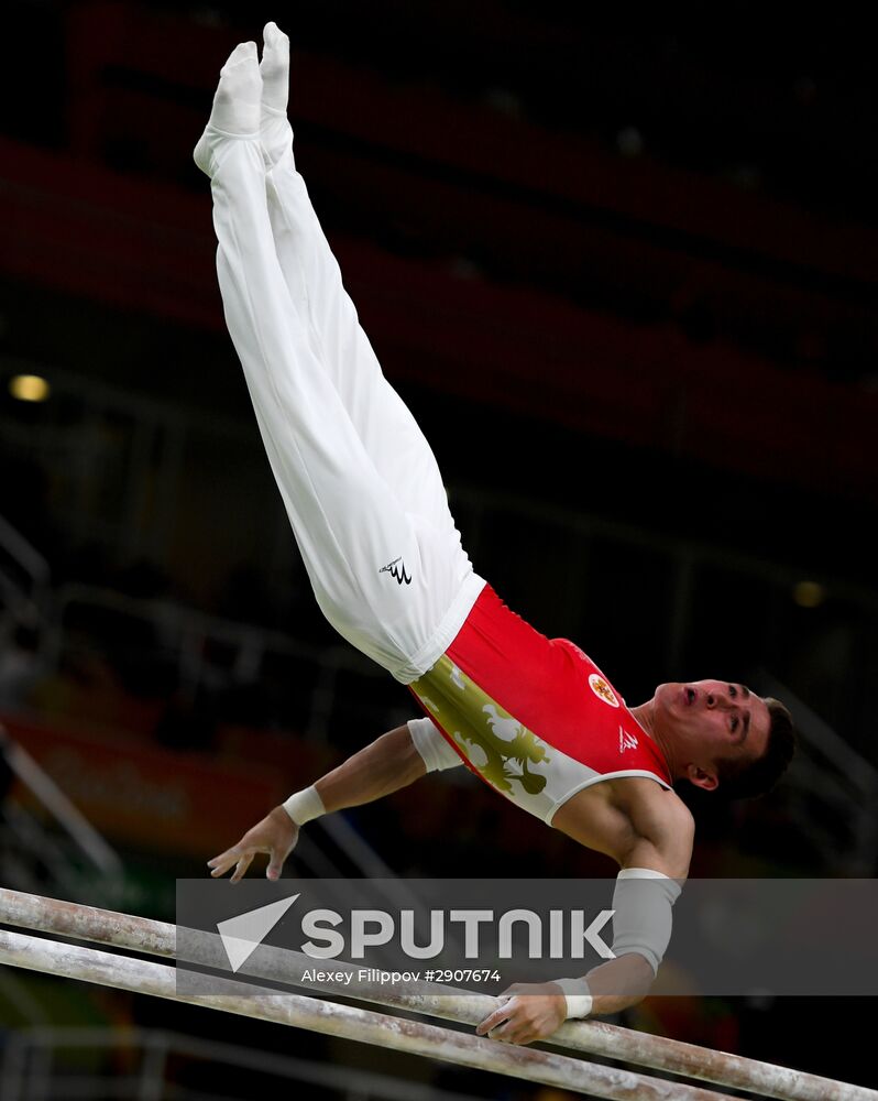 2016 Summer Olympics. Artistic gymnastics. All-around competition