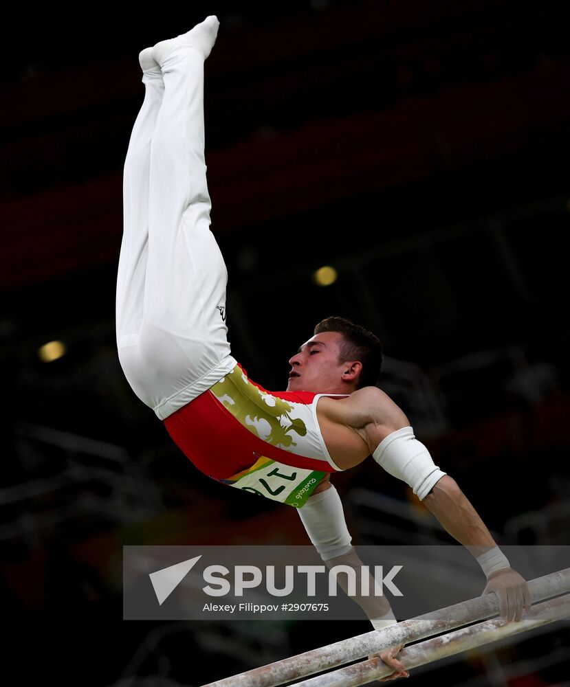2016 Summer Olympics. Artistic gymnastics. All-around competition
