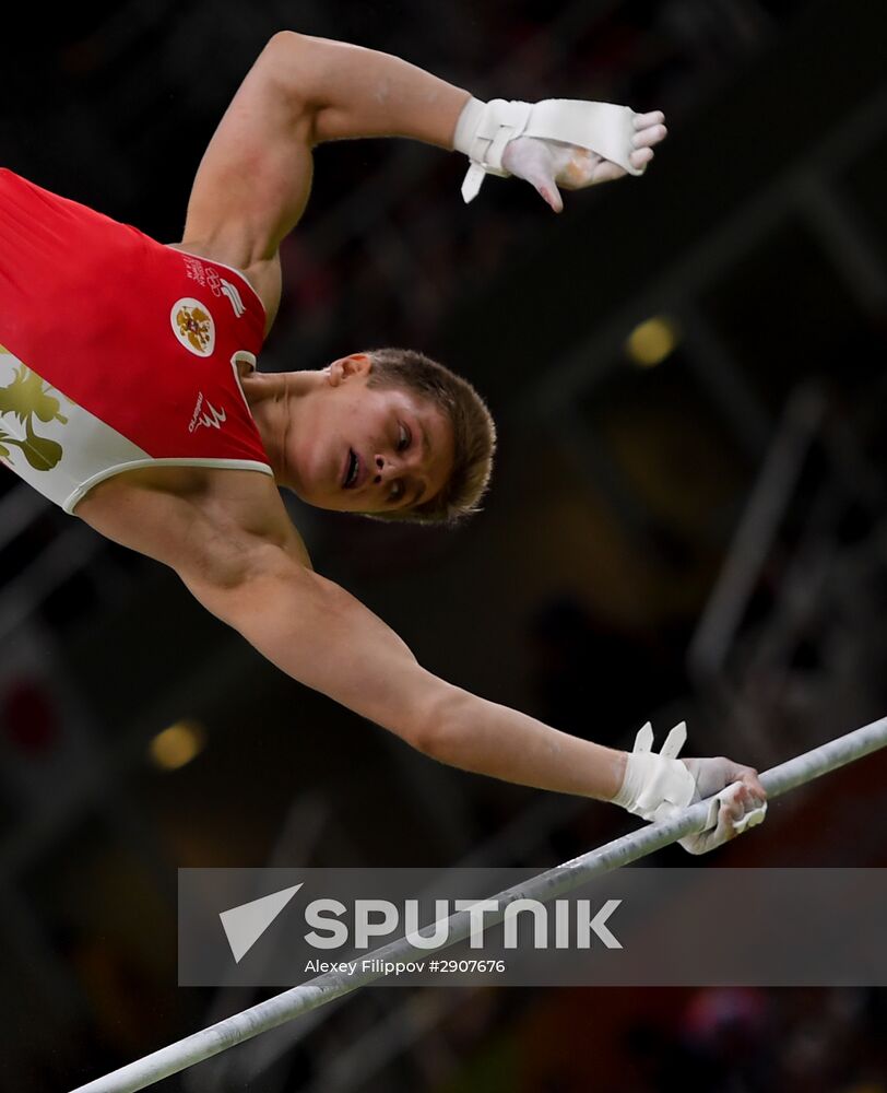 2016 Summer Olympics. Artistic gymnastics. All-around competition