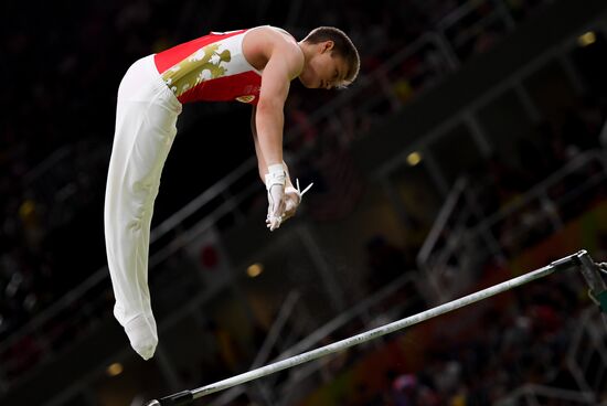 2016 Summer Olympics. Artistic gymnastics. All-around competition