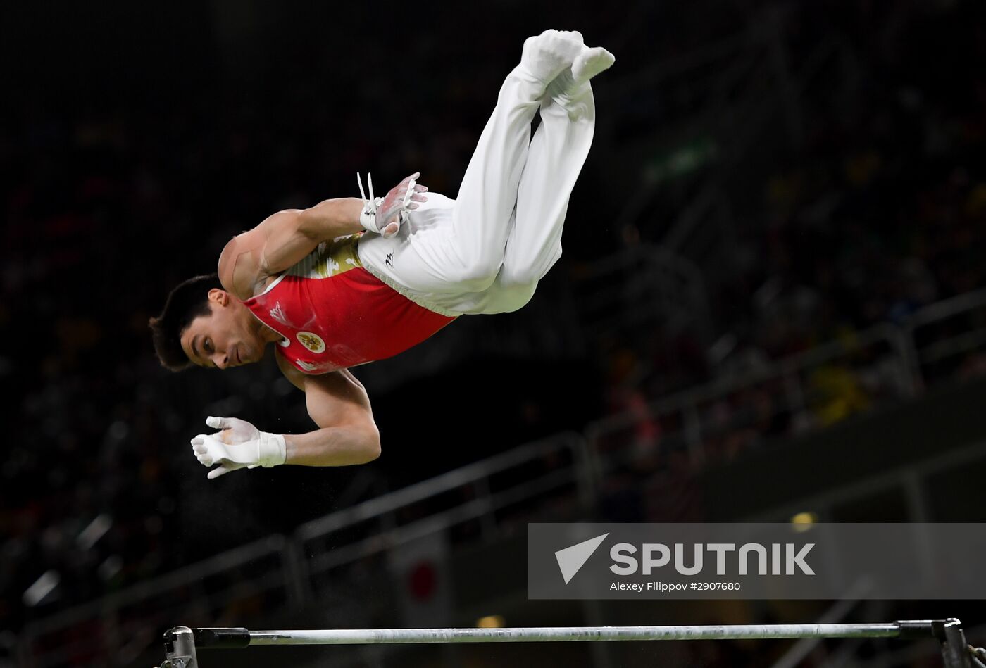 2016 Summer Olympics. Artistic gymnastics. All-around competition