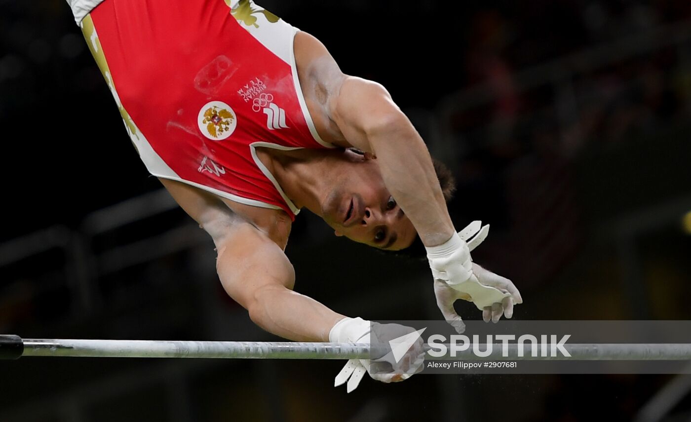 2016 Summer Olympics. Artistic gymnastics. All-around competition