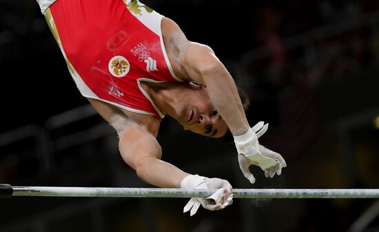2016 Summer Olympics. Artistic gymnastics. All-around competition