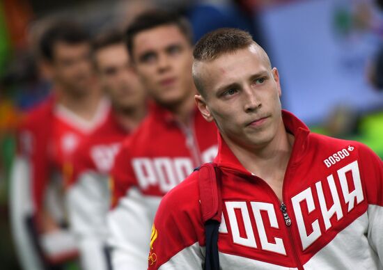 2016 Summer Olympics. Artistic gymnastics. All-around competition