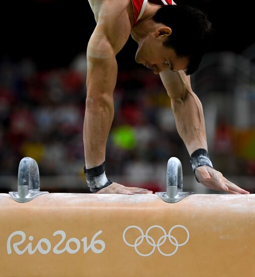 2016 Summer Olympics. Artistic gymnastics. All-around competition