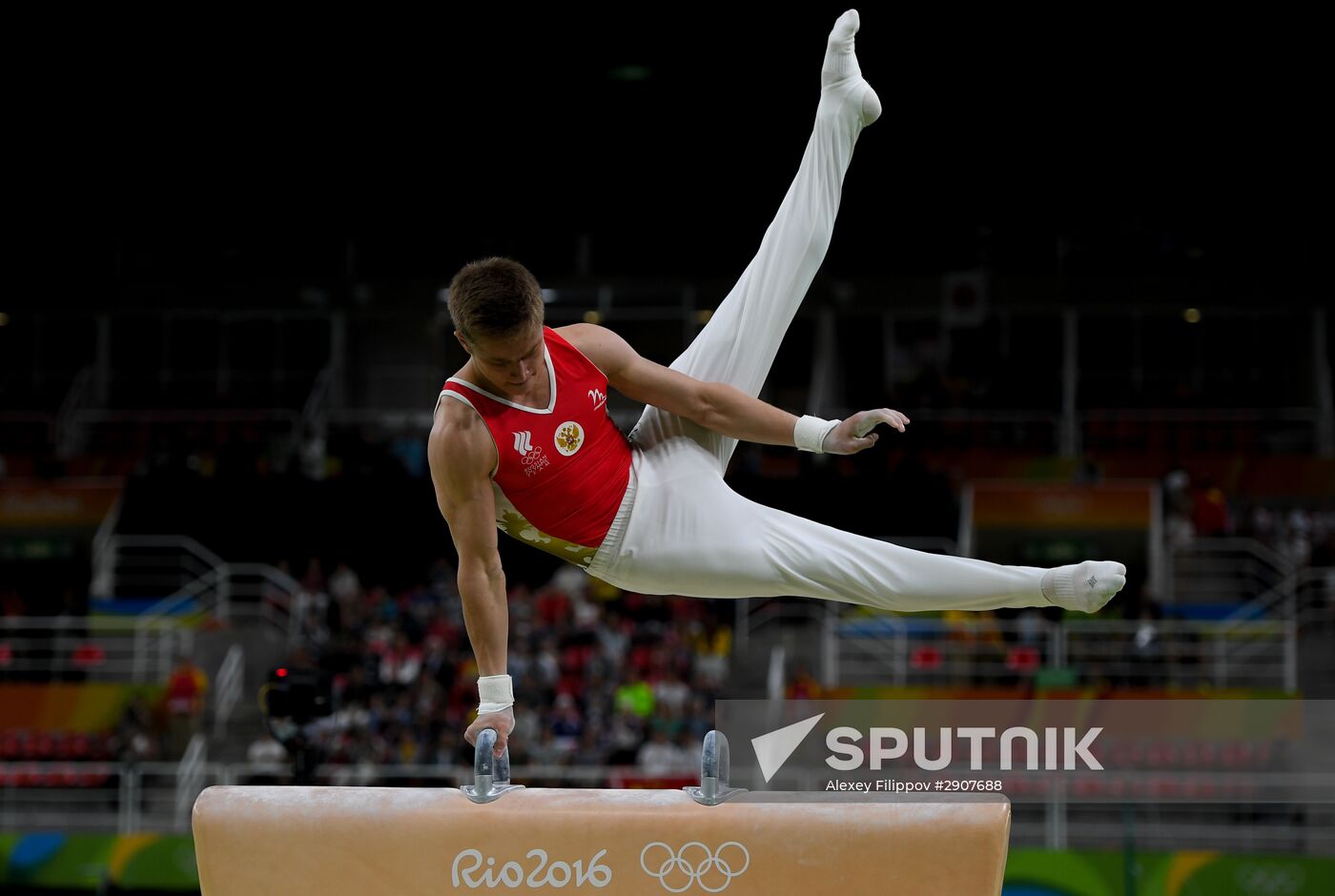 2016 Summer Olympics. Artistic gymnastics. All-around competition