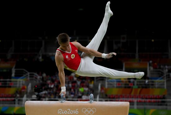 2016 Summer Olympics. Artistic gymnastics. All-around competition