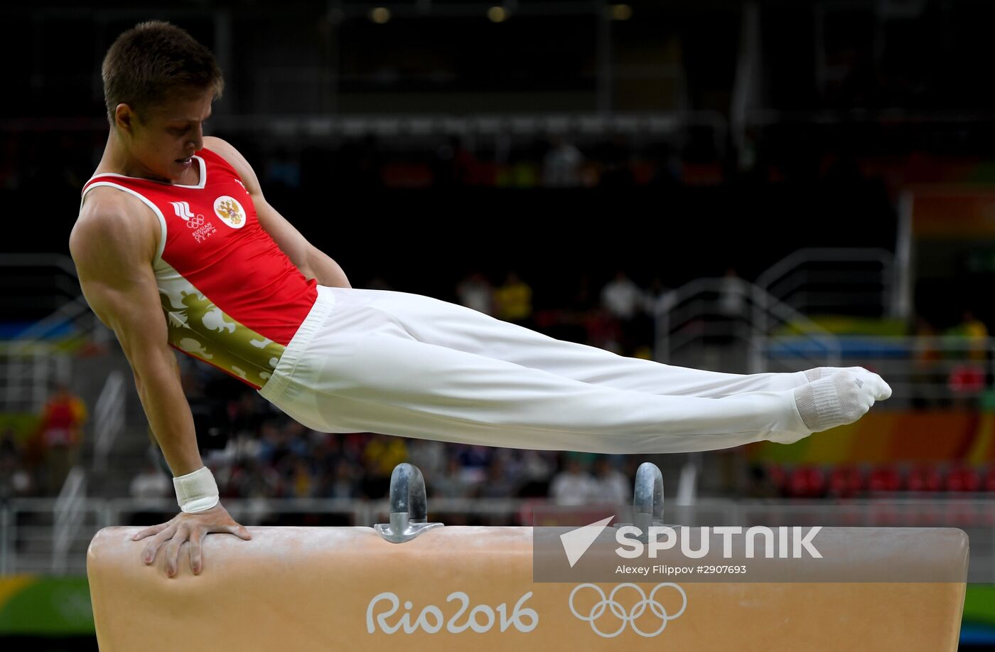 2016 Summer Olympics. Artistic gymnastics. All-around competition
