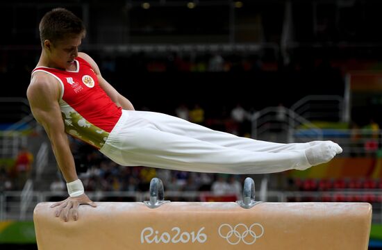 2016 Summer Olympics. Artistic gymnastics. All-around competition