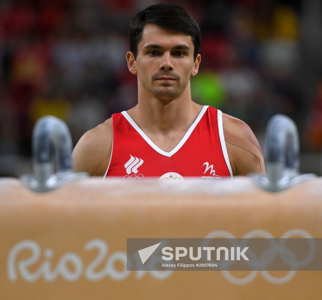 2016 Summer Olympics. Artistic gymnastics. All-around competition