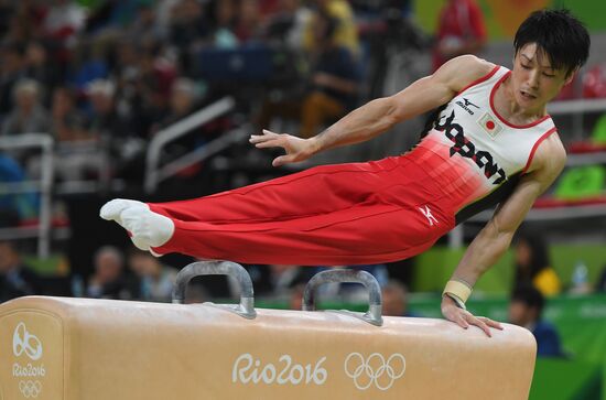 2016 Summer Olympics. Artistic gymnastics. All-around competition
