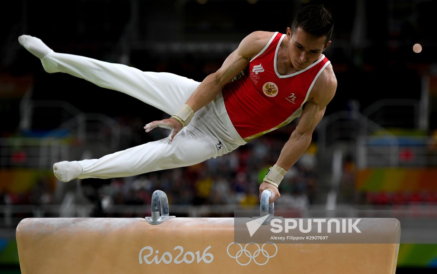 2016 Summer Olympics. Artistic gymnastics. All-around competition