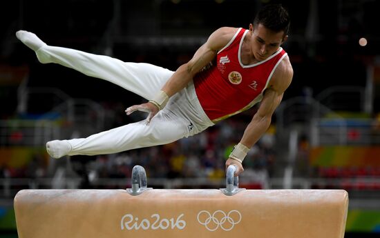 2016 Summer Olympics. Artistic gymnastics. All-around competition