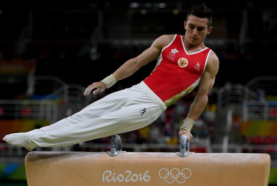 2016 Summer Olympics. Artistic gymnastics. All-around competition