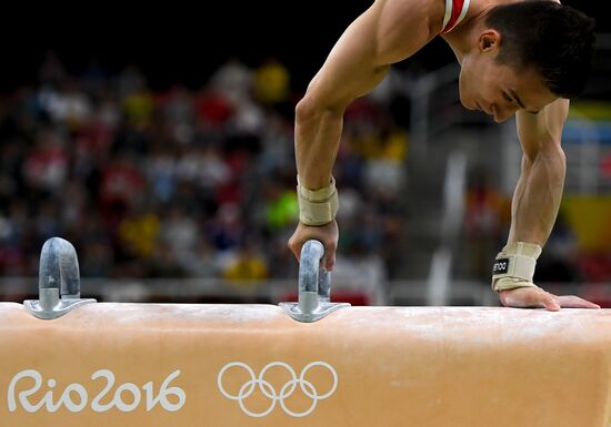 2016 Summer Olympics. Artistic gymnastics. All-around competition