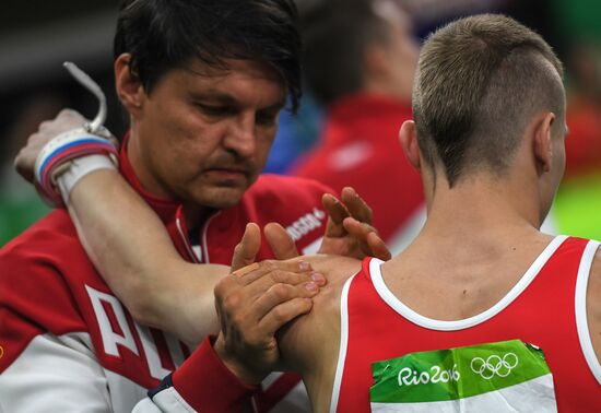 2016 Summer Olympics. Artistic gymnastics. All-around competition