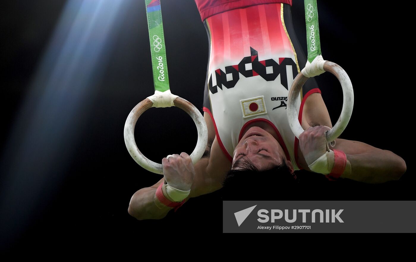 2016 Summer Olympics. Artistic gymnastics. All-around competition