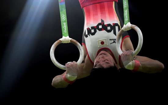 2016 Summer Olympics. Artistic gymnastics. All-around competition