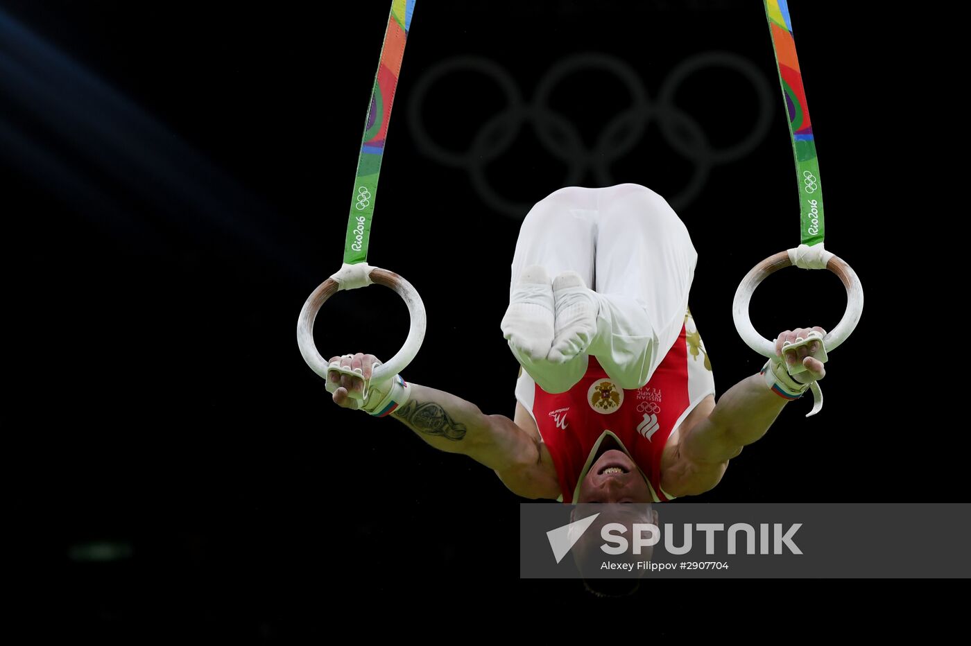 2016 Summer Olympics. Artistic gymnastics. All-around competition