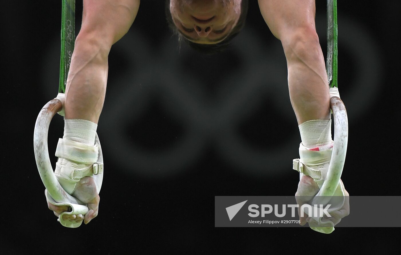 2016 Summer Olympics. Artistic gymnastics. All-around competition