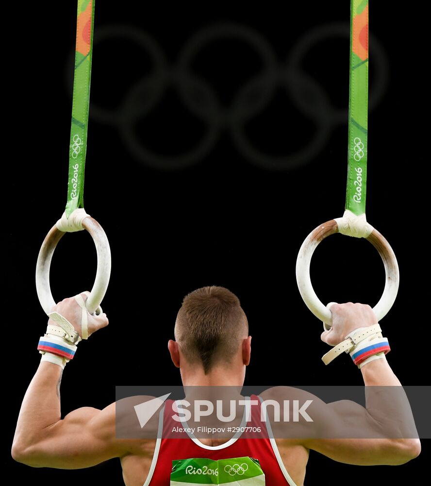 2016 Summer Olympics. Artistic gymnastics. All-around competition