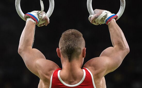 2016 Summer Olympics. Artistic gymnastics. All-around competition