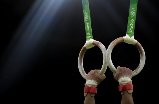 2016 Summer Olympics. Artistic gymnastics. All-around competition