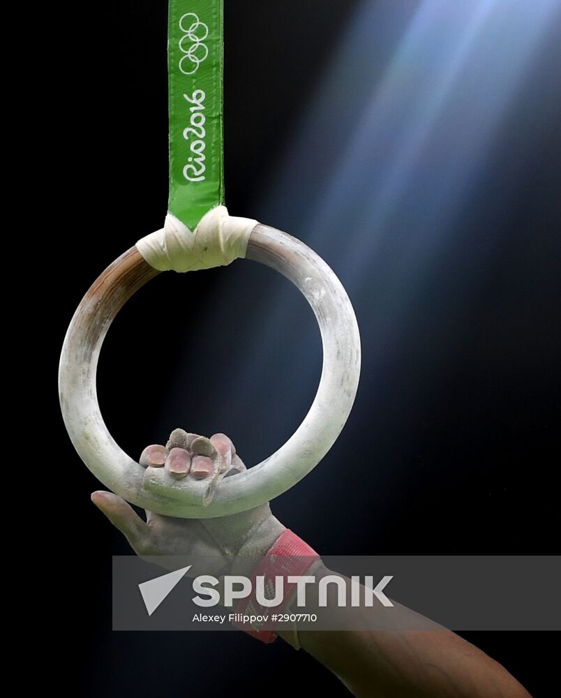 2016 Summer Olympics. Artistic gymnastics. All-around competition