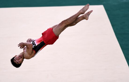2016 Summer Olympics. Artistic gymnastics. All-around competition