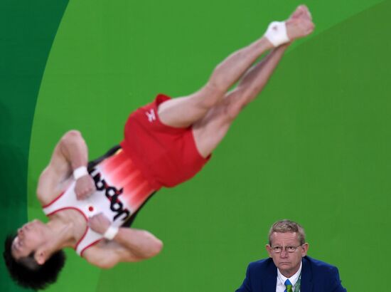 2016 Summer Olympics. Artistic gymnastics. All-around competition