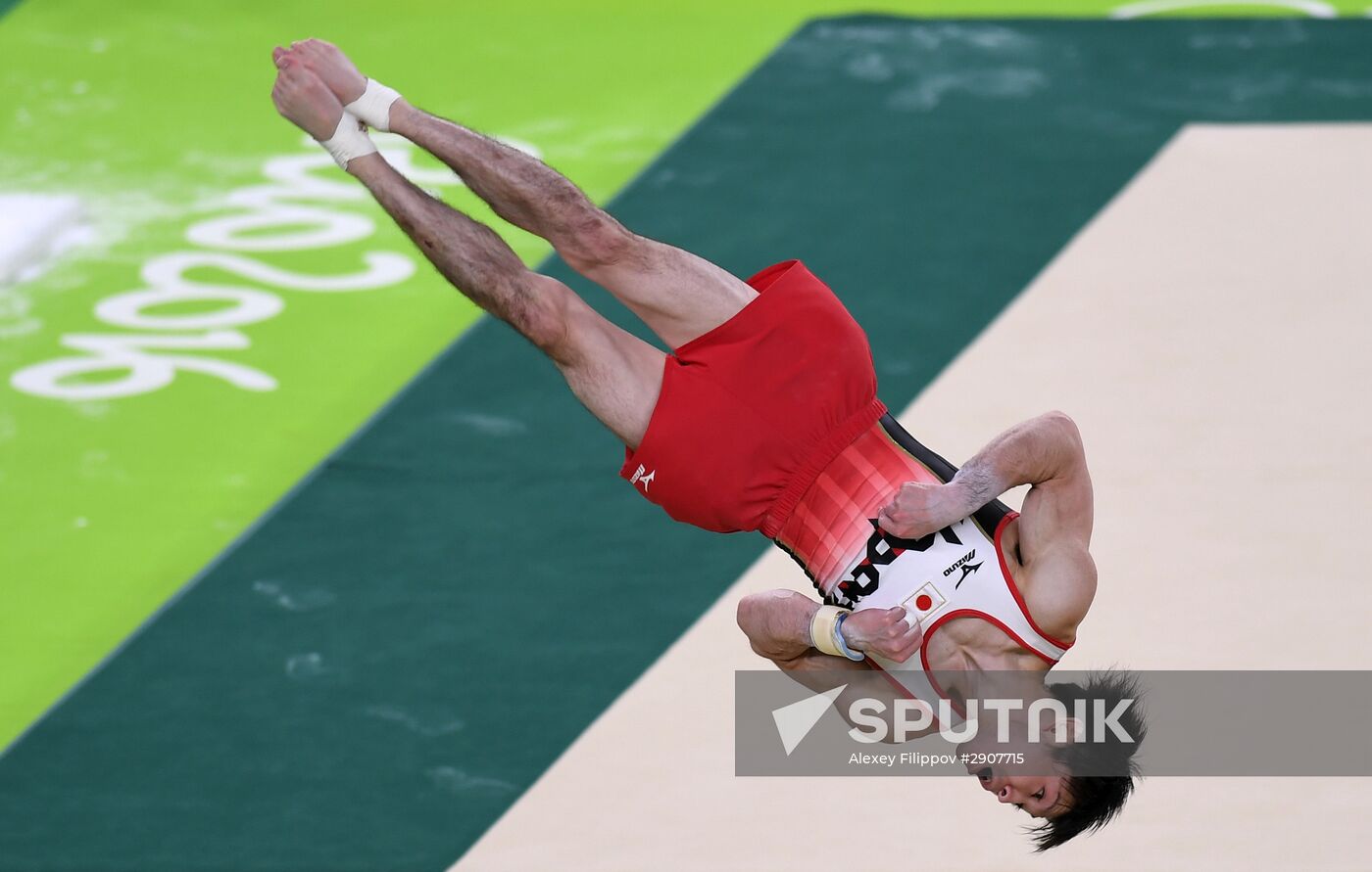 2016 Summer Olympics. Artistic gymnastics. All-around competition