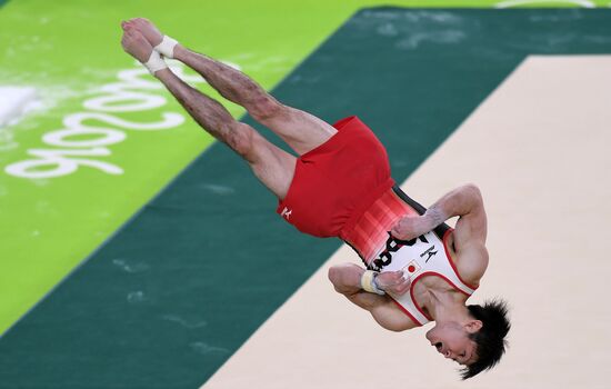 2016 Summer Olympics. Artistic gymnastics. All-around competition