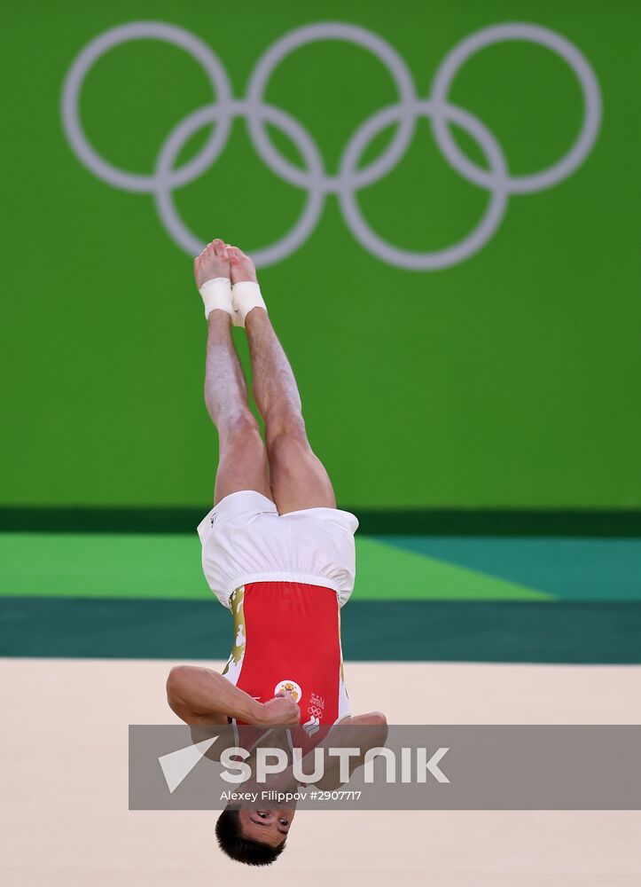 2016 Summer Olympics. Artistic gymnastics. All-around competition